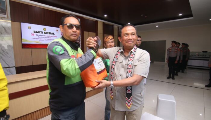 Tebar Kebaikan di Balikpapan, Alumni Akpol 1990 Tunjukkan Jiwa Sosial