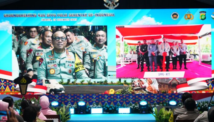 Wakapolri Pimpin Groundbreaking SPPG sebagai Dukungan Program MBG