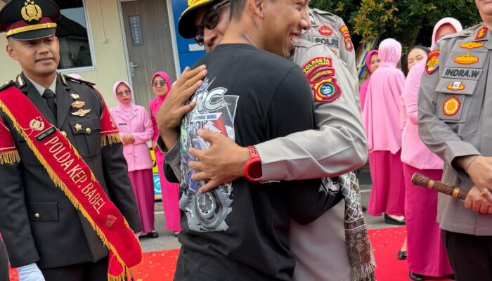 Dari Mapolresta ke Hotel Aston, URC Beri Penghormatan Terakhir untuk Kombes Pol Max Mariners