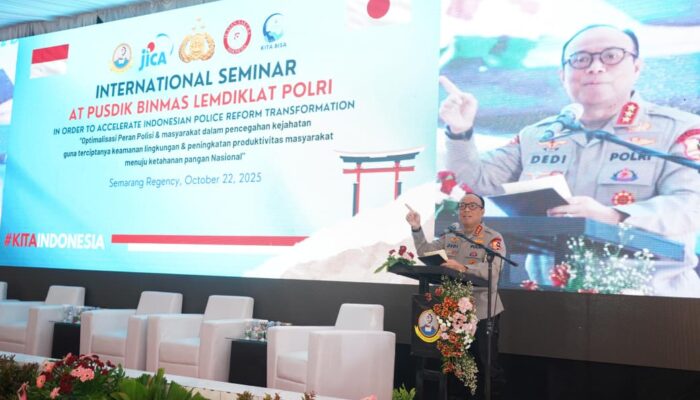 Seminar Internasional Polri: Saat Polisi dan Masyarakat Bicara Keamanan Bersama
