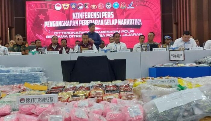 Pemberantasan Narkoba Makin Gencar, Polri Sita Ganja Terbanyak Sepanjang Tahun