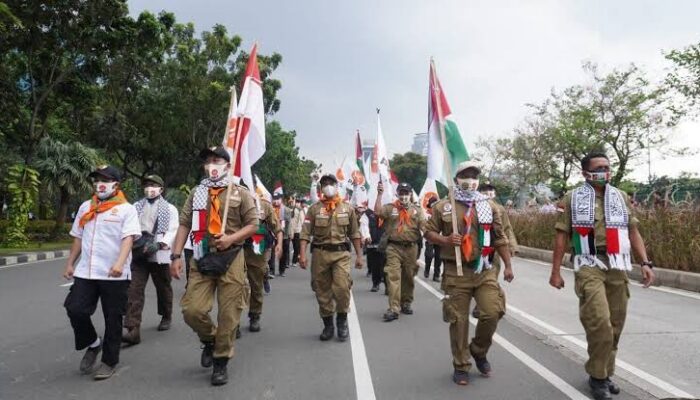Ribuan Massa PKS & KAMMI Jabar Siap Banjiri Monas Demi Palestina
