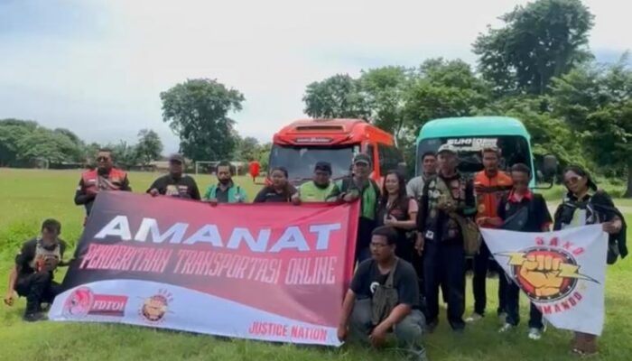 SAKO Jateng Pastikan Konvoi Perjuangan Ojol Berjalan Kondusif
