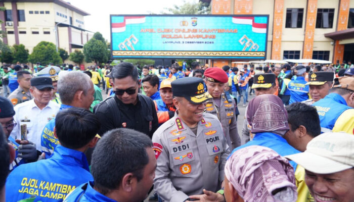 Ojol Kamtibmas Jadi Penguat Jaringan Keamanan, Pesan Wakapolri di Lampung