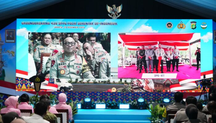 436 SPPG Polri Resmi Di-Groundbreaking di Seluruh Indonesia, Komitmen Sukseskan MBG