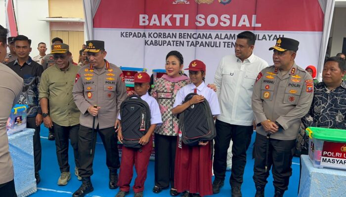 Tapteng Jadi Prioritas, Kapolri dan Ketua Komisi IV DPR Tinjau Langsung