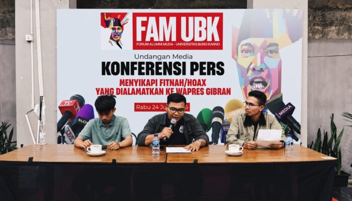 FAM UBK Angkat Suara, Tuduhan Dana Rp300 Juta ke Gibran Dinilai Tidak Berdasar