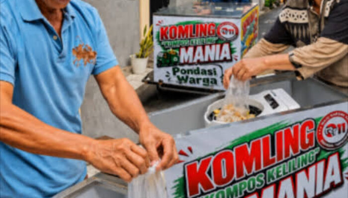 Jingle “KomLing Mania” Viral, Gerakan Kompos Keliling RT 11 Tuai Apresiasi Warga