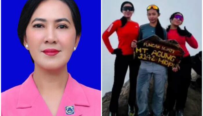 Mendaki Bersama Anak, Ibu Bhayangkari Wariskan Nilai Disiplin, Kerja Keras, dan Keberanian
