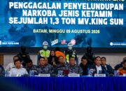 Kapal King Sun Bawa Muatan Rahasia, Petugas Temukan 1,3 Ton Ketamine di Natuna