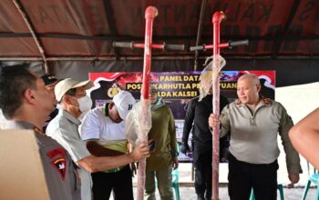 Bara Karhutla Tak Terlihat Ternyata Masih Mengancam, Polda Kalsel Gunakan Drone Thermal